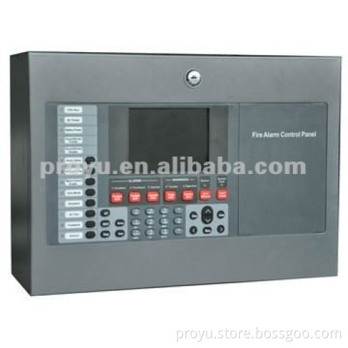 China gold supplier 1 loop 200 alarm points wired addressable fire alarm control panel